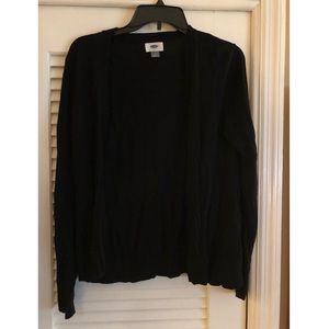 Old Navy black cardigan